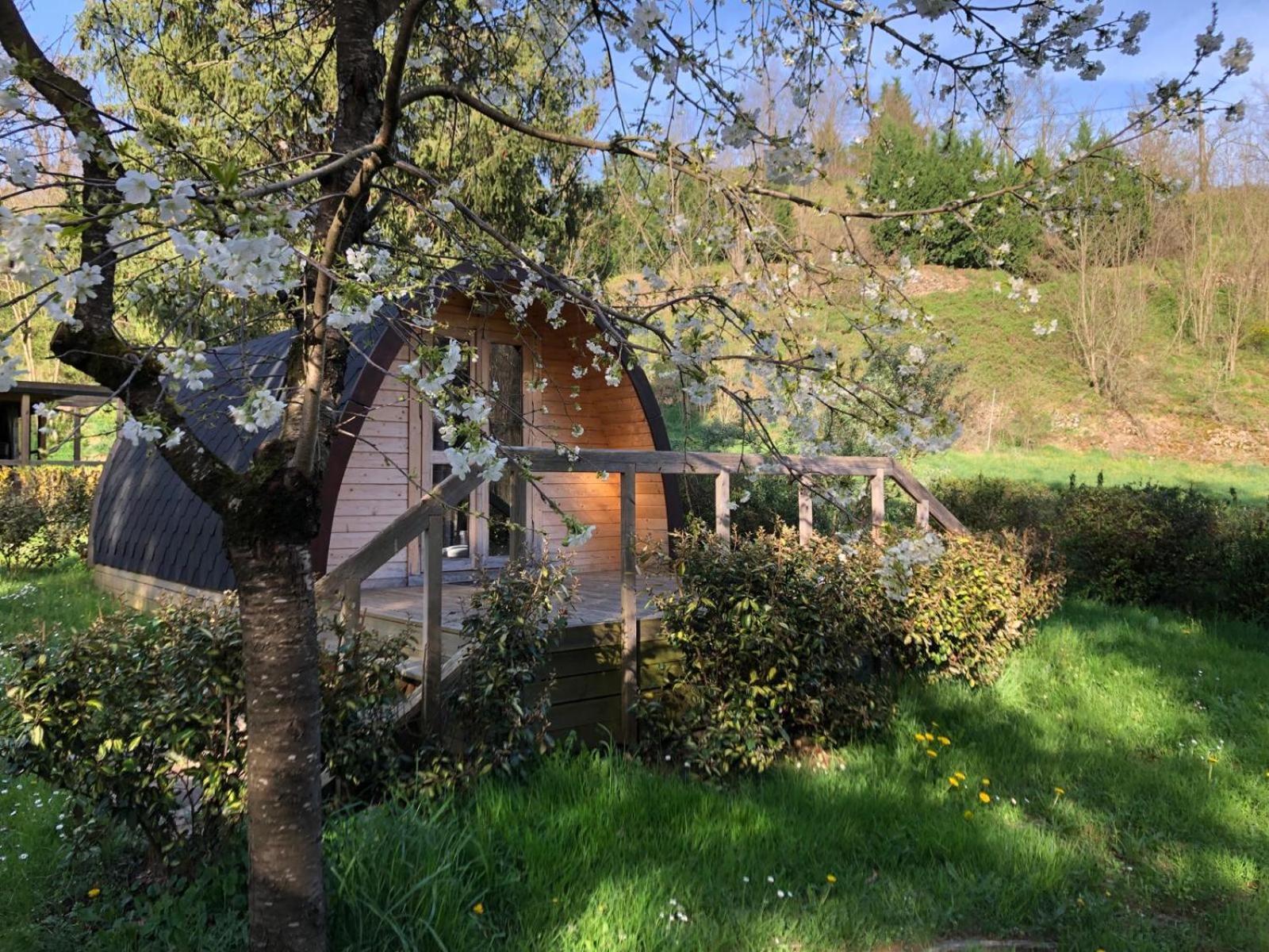 Camping Les Berges Du Doux Colombier-le-Vieux Eksteriør billede